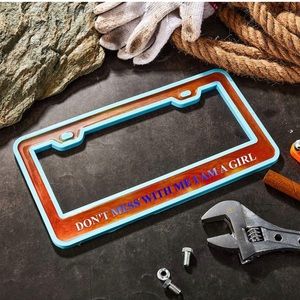 Custom liscense plate cover